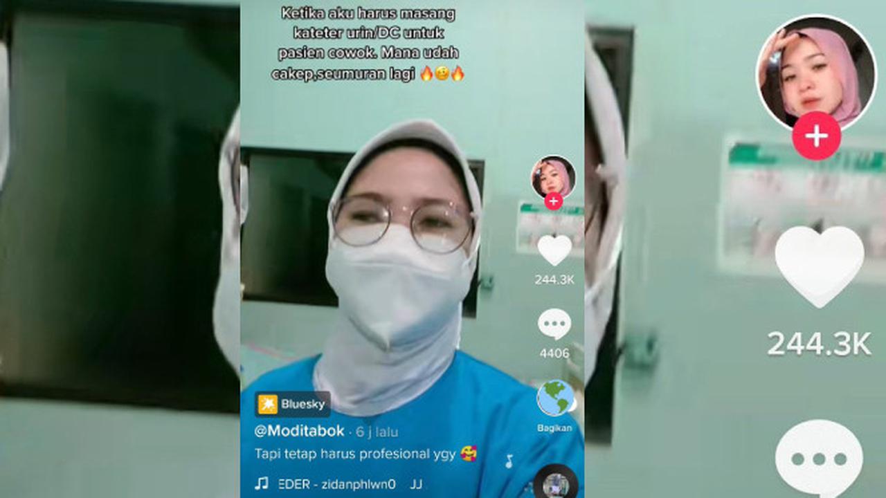 Perawat Bikin Konten Bernada Pelecehan