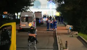 3 Orang Tewas Usai Ledakan di Restoran Gedung Pencakar Langit Rusia