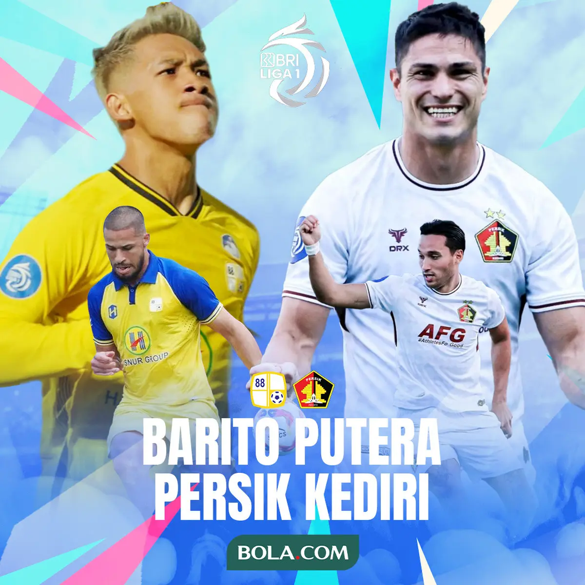 Pertarungan Lini per Lini Barito Putera Vs Persik di BRI Liga 1: Ketajaman  Serangan Bakal Jadi Pembeda - Indonesia Bola.com