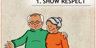 40 Gambar Kartun Romantis Kakek Nenek HD Terbaik