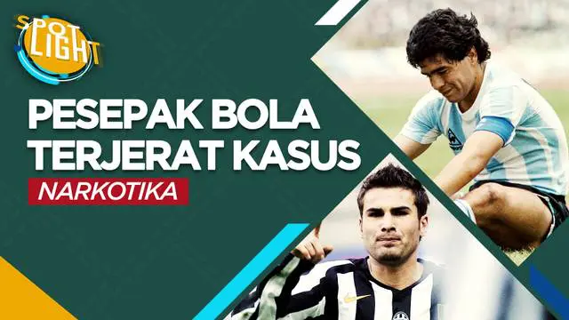 Berita video spotlight kali ini mengulas beberapa pesepak bola yang ketahuan mengonsumsi narkoba, salah satunya Diego Maradona.