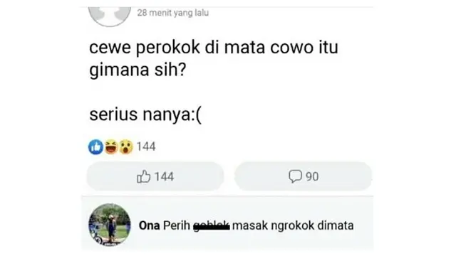 10 Potret Status Facebook Ini Kocak Banget, Bikin Geleng Kepala