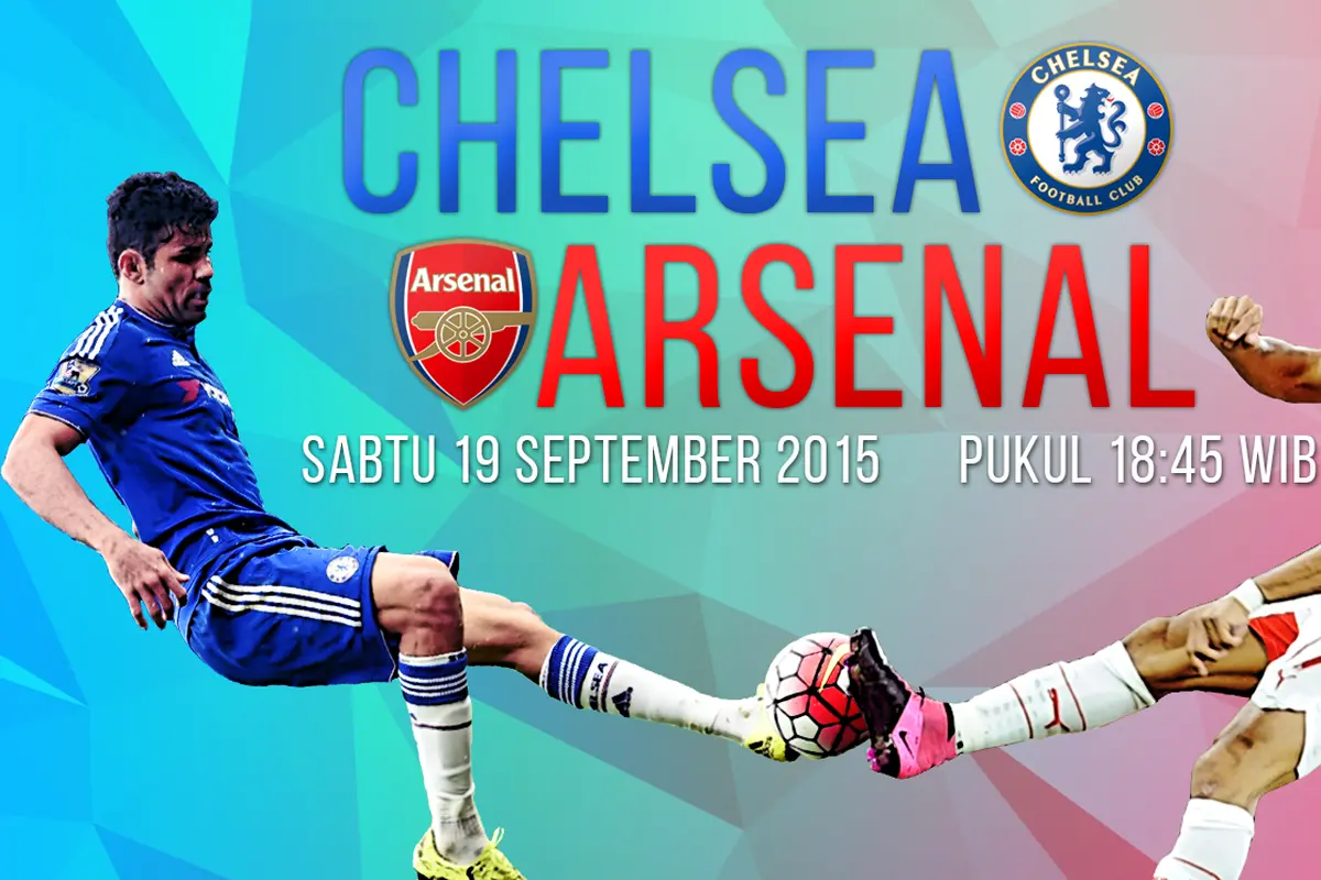 Chelsea vs Arsenal (Bola.com/Samsul Hadi)