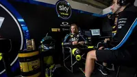 Pembalap Sky Racing VR46, Nicolo Bulega. (Twitter/Sky Racing VR46)