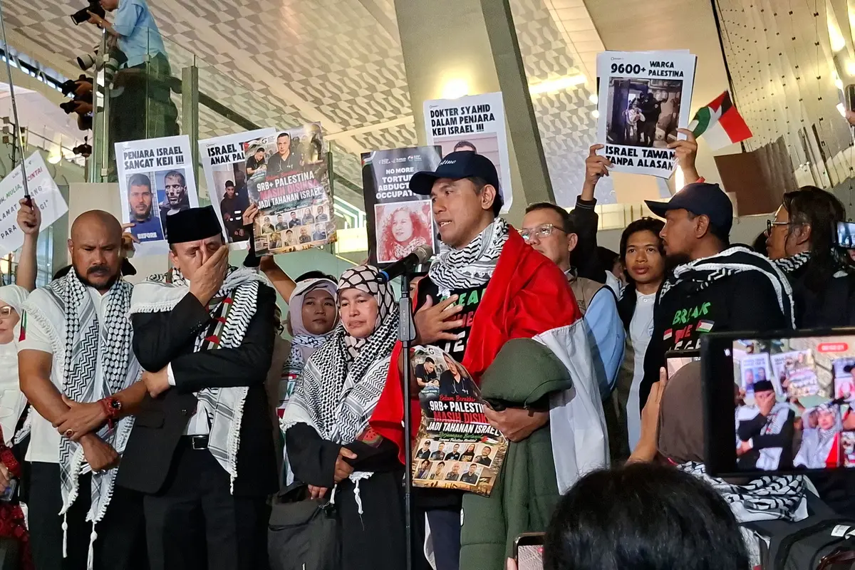 Tangis WNI Usai Ditahan Tentara Israel: Kami Diperlakukan Seperti Hewan