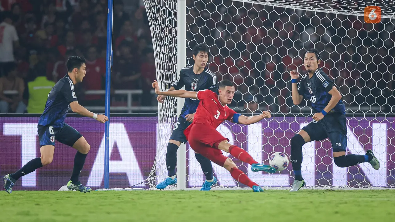 Timnas Indonesia vs Timnas Jepang Kualifikasi Piala Dunia 2026
