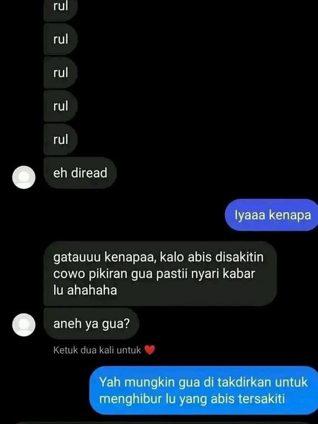 Cuma Jadi Cadangan, Ini 7 Chat dari Cewek yang Bikin Sesak