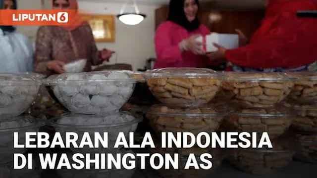 Untuk kembali menghadirkan suasana hari raya di tanah air, warga Indonesia di Washington DC area, tetap membuat kue-kue dan makanan  khas lebaran ala Indonesia. Kita lihat bagaimana kesibukan warga menjelang lebaran.