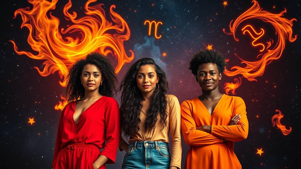 what are the fire signs of the zodiac