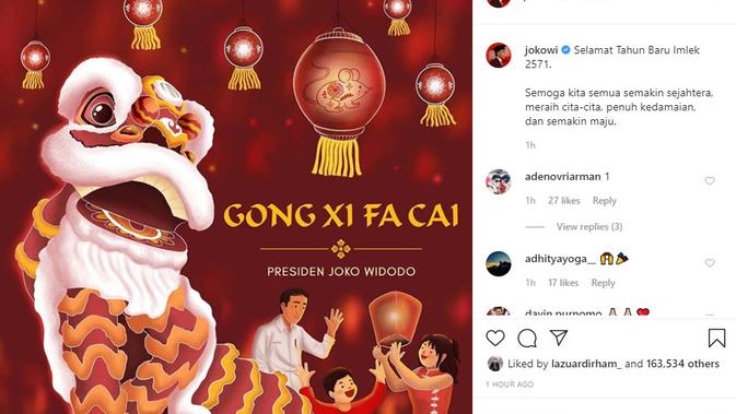 Jokowi (Foto: Instagram Jokowi)