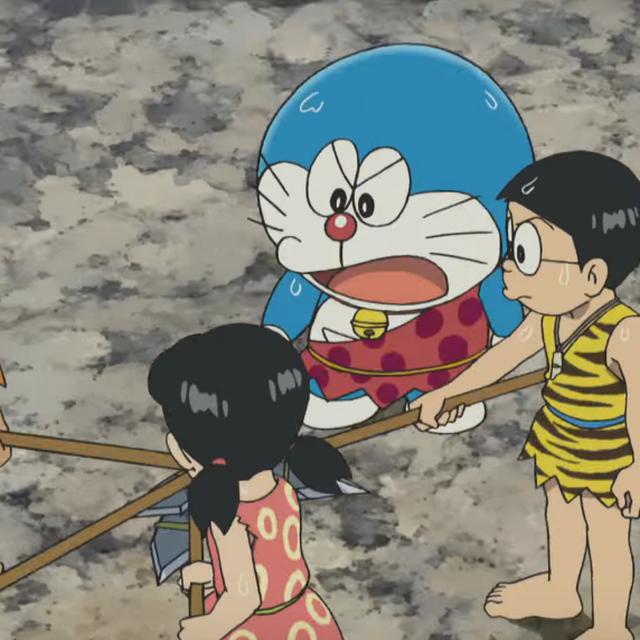 Wallpaper Nobita Dkk Jadi Pahlawan Purbakala Di Trailer Film Doraemon Ke 36 Free HD
