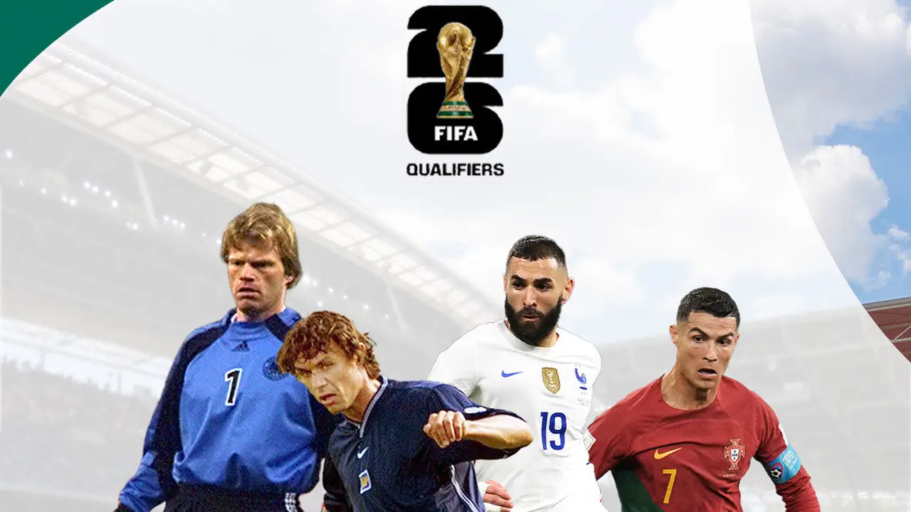 Piala Dunia - Oliver Kahn, Paolo Maldini, Karim Benzema, Cristiano Ronaldo