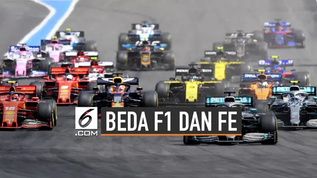 Perbedaan Formula 1 Dan Formula E