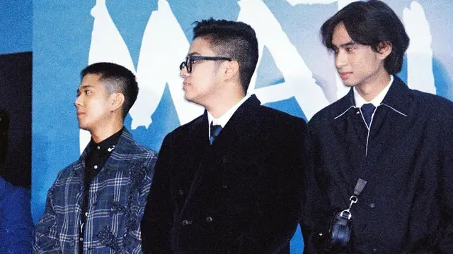 Potret Iqbaal Ramadhan di Promo Film Perayaan Mati Rasa