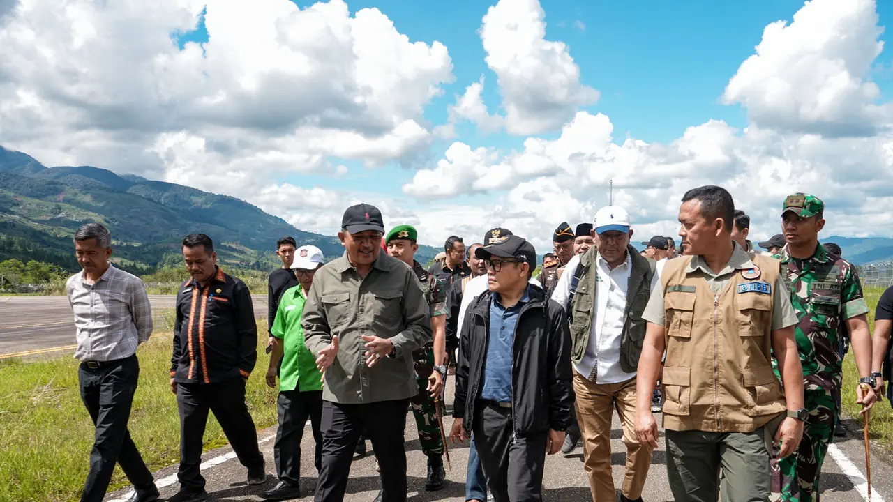 Menteri Koordinator Pemberdayaan Masyarakat (Menko PM) Muhaimin Iskandar mengunjungi Gayo Lues