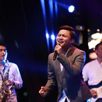 Sebelum sukses seperti sekarang ini, penyanyi muda, Rizky Febian mengaku sering menonton acara jazz. Ia berharap agar musik seperti Ramadhan Jazz Festival semakin diperbanyak lagi. (Galih W. Satria/Bintang.com)