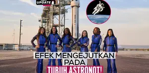 Katy Perry dan beberapa perempuan terpilih berhasil menembus stratosfer dalam misi luar angkasa bersejarah. Namun tahukah Sahabat Fimela, tubuh manusia sebenarnya mengalami banyak perubahan ekstrem saat berada di luar angkasa? Yuk simak apa yang sebenarnya terjadi pada tubuh astronot di ruang hampa tanpa gravitasi dalam video berikut! #fimelaupdate #fimelahariini #fmlmmd