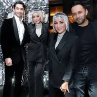 Lihat di sini beberapa potret gaya artis pakai blazer di perayaan ultah ke-44 Olla Ramlan.