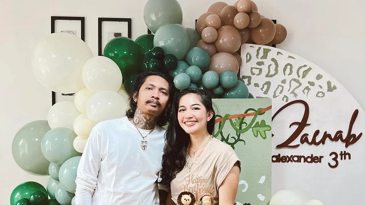 Young Lex dan Eriska Alexander. (Foto: Dok. Instagram @eriskanakesya)