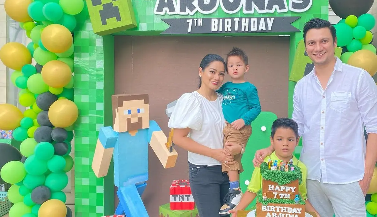 Arjuna Anak Titi Kamal dan Christian Sugiono (Instagram/titi_kamall)