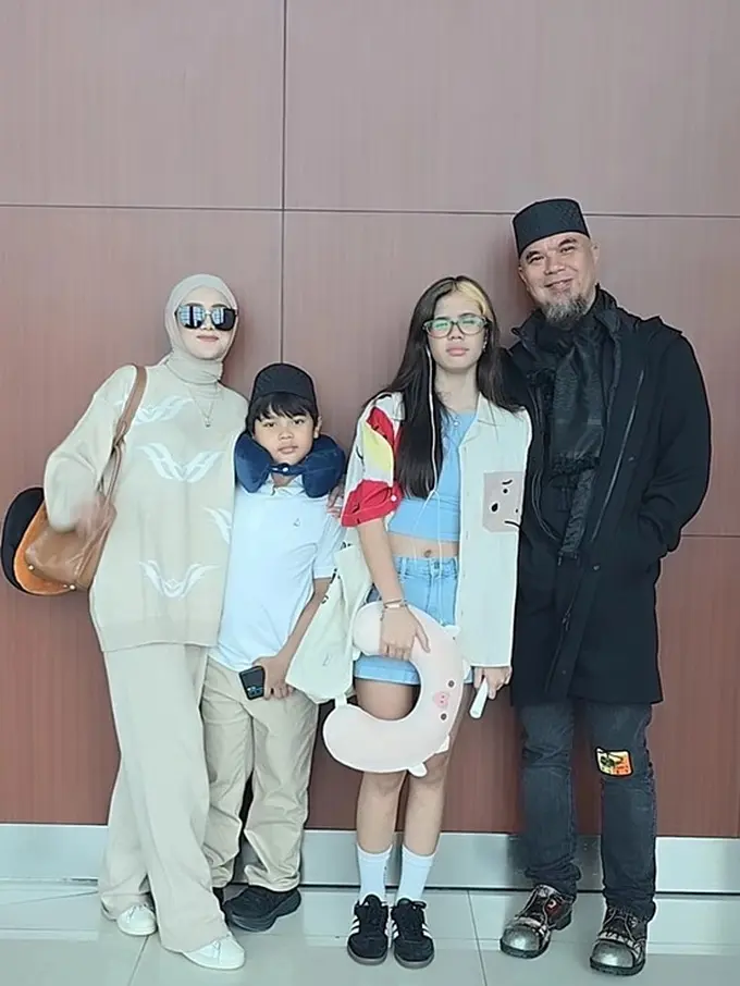 Ahmad Dhani dan Mulan Jameela mudik Lebaran ke Bandung. [Foto: Instagram/mulanjameela1]