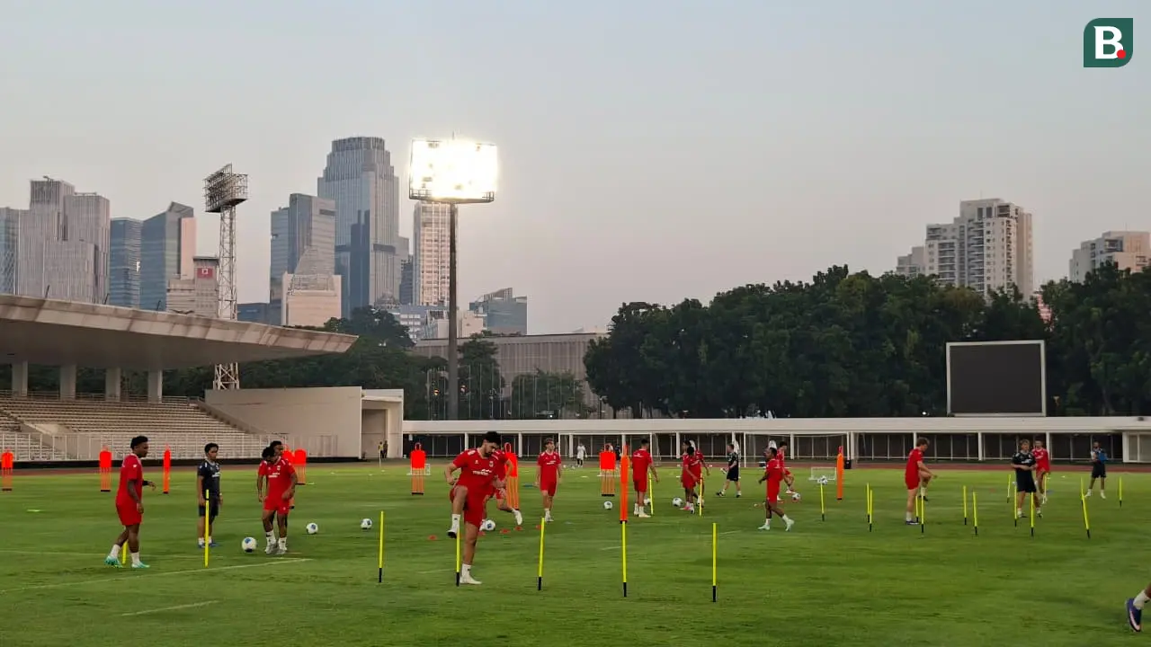Latihan Timnas Indonesia