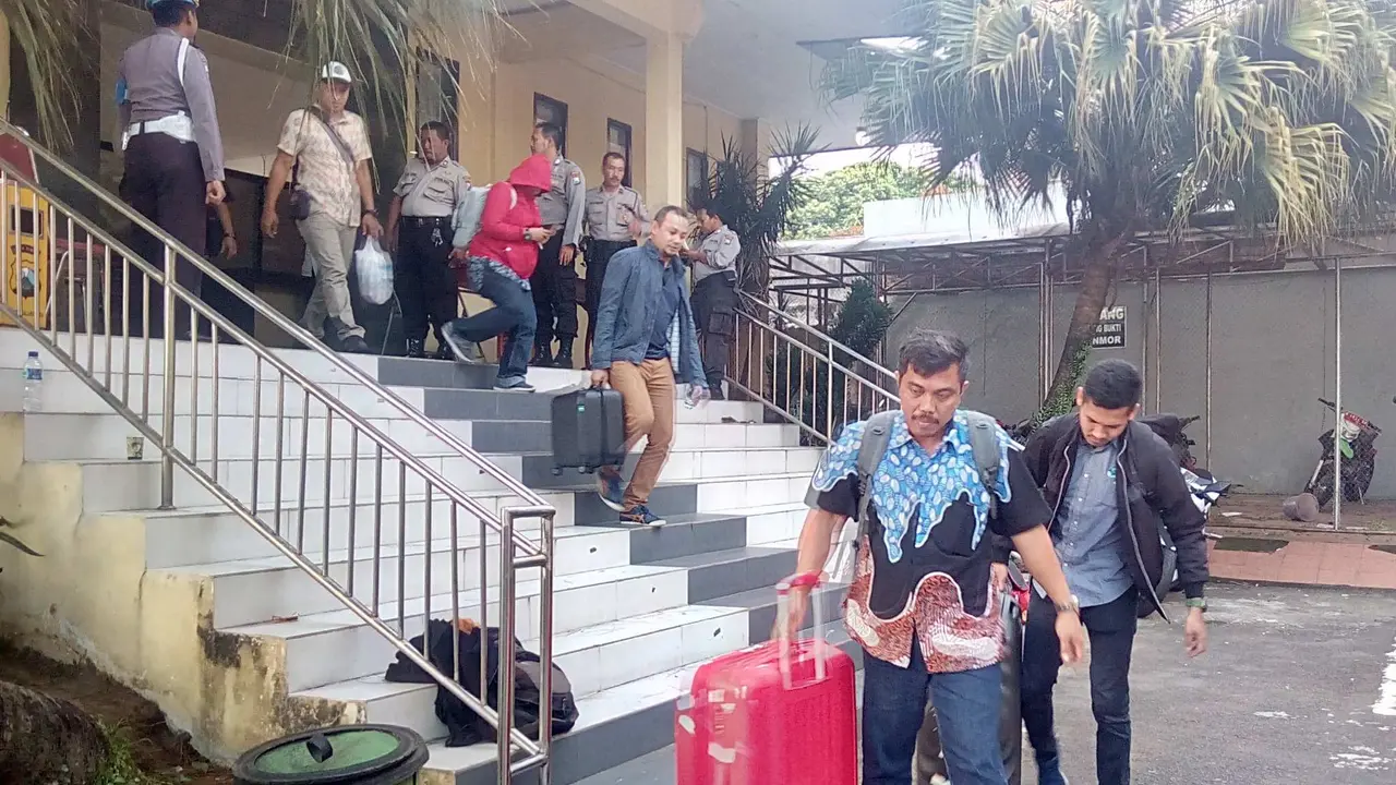 KPK memeriksa anggota DPR Kota Malang di Polres Malang