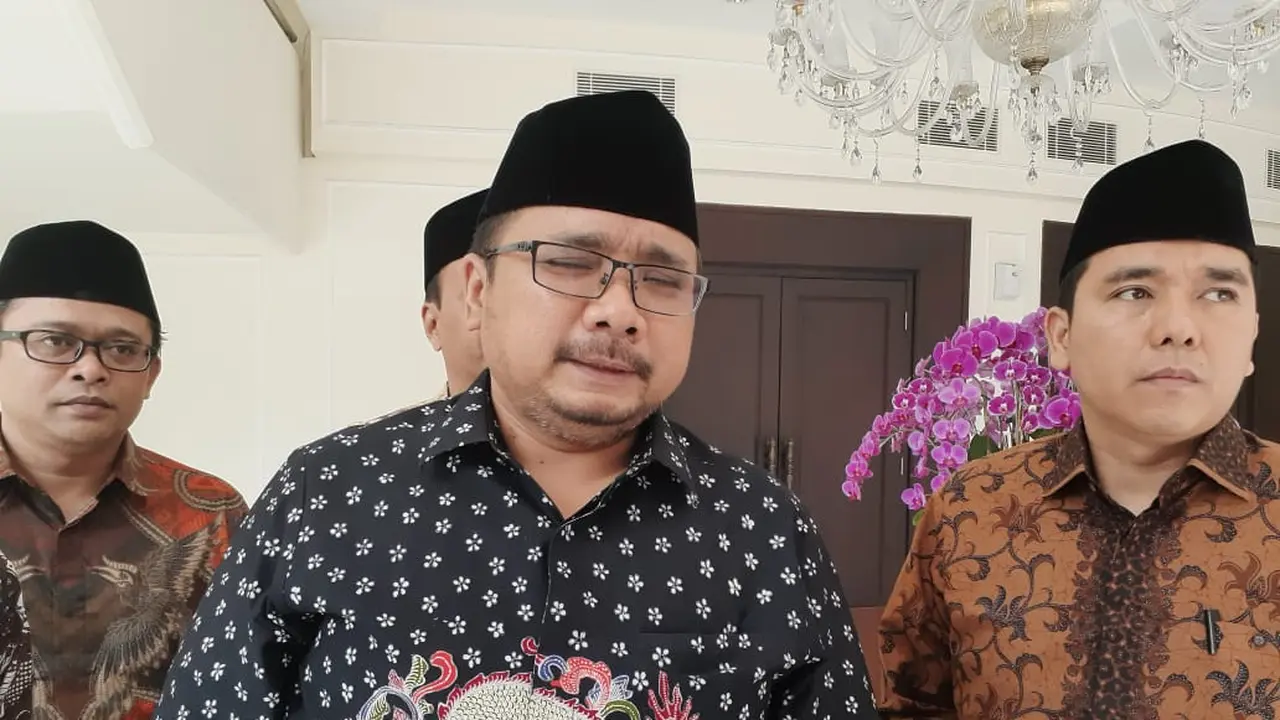 Ketua GP Ansor Yaqut Cholil Qoumas