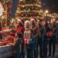 Ilustrasi Perayaan Natal (Foto: Gemini AI)