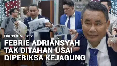 Mantan Jampidsus Febri Adriansyah resmi menunjuk Hotman Paris Hutapea sebagai kuasa hukum. Saat mendampingi pemeriksaan perdana Febrie sebagai tersangka, Hotman mengatakan kliennya tak ditahan usai diperiksa Kejaksaan Agung.