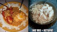 6 Kombinasi Mi Instan dengan Makanan Lain Agar Cepat Kenyang Ini Bikin Heran (sumber: Instagram/asupanmemekocak 1cak)