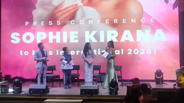 Sophie Kirana Siap Tampil di Miss Internatioanl 2024.