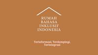 Logo kanal YouTube Rumah Bahasa Inklusif Indonesia. (Dokumentasi: YouTube/Rumah Bahasa Inklusif Indonesia)