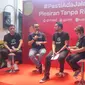 Gojek berkolaborasi dengan RedDoorz untuk memanjakan wisatawan milenial dengan layanan GoFood dan GoMassage. (Liputan6.com/ Switzy Sabandar)