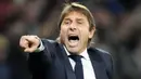 Antonio Conte mengawali kiprahnya sebagai juru taktik Tottenham Hotspur dengan hasil positif. (AP/Frank Augstein)