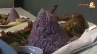 [VIDEO] Gurihnya Nasi Uduk Hijau dan Ungu Khas Sukabumi