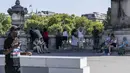 Sebelumnya, sejumlah negara di kawasan Eropa berada dalam siaga tinggi karena cuaca panas ekstrem dan kondisi kering yang dapat memicu risiko kebakaran hutan di Prancis, Spanyol, dan Portugal. (Martin LELIEVRE/AFP)