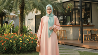 7 Model Gamis Abaya Polos yang Mewah dan Anggun untuk Muslimah