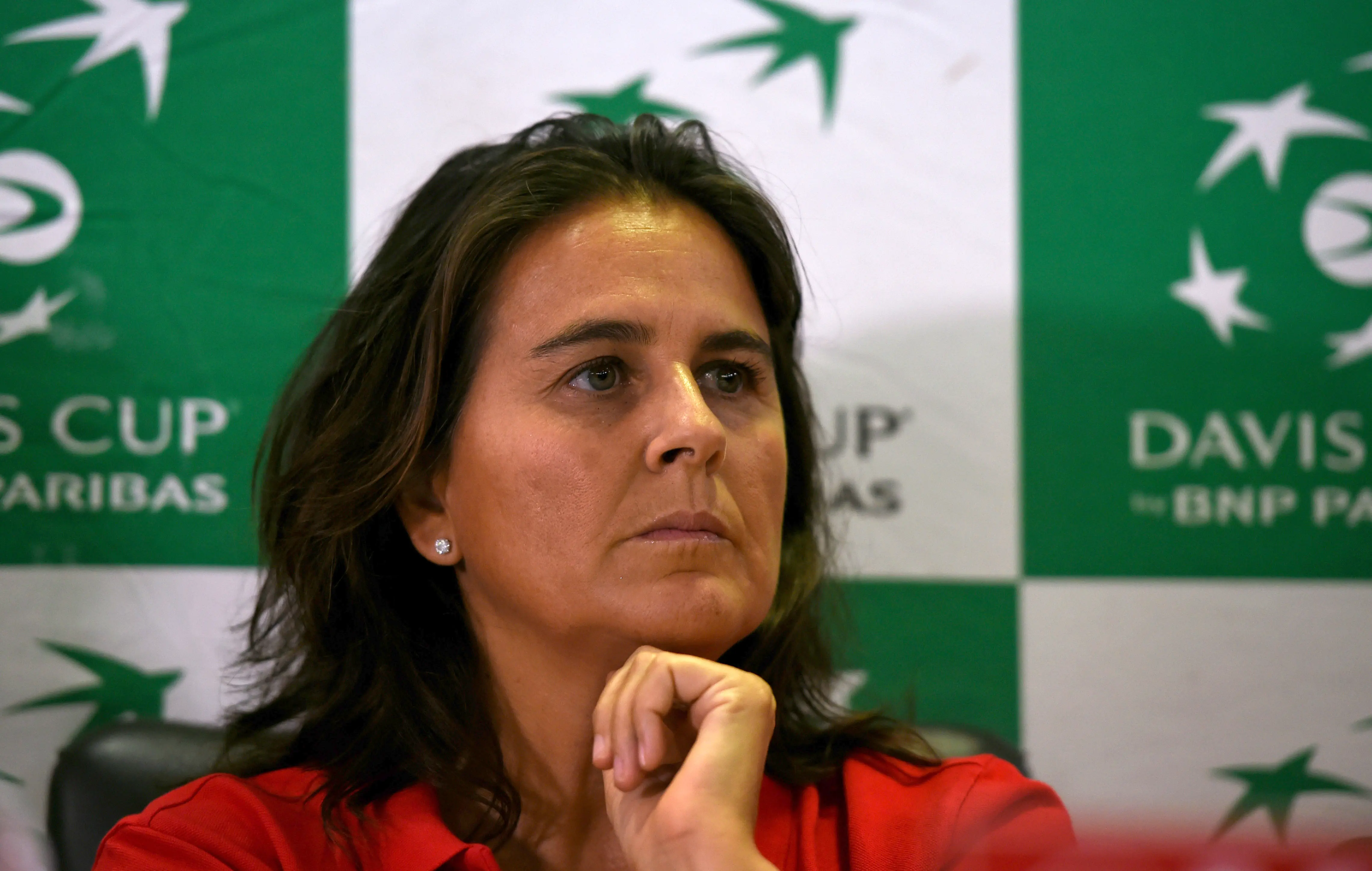 Conchita Martinez. (AFP/Money Sharma)