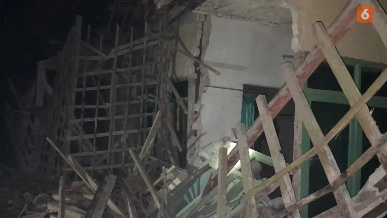 Dampak kerusakan di Kabupaten Sukabumi akibat gempa di Kabupaten Garut (Liputan6.com/Istimewa).