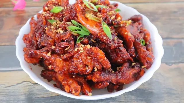 Ilustrasi Ceker Ayam