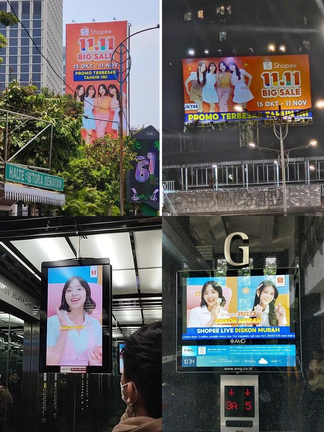 Ini Profil 4 Member JKT48 yang Bintangi Iklan Shopee 11.11 Big Sale