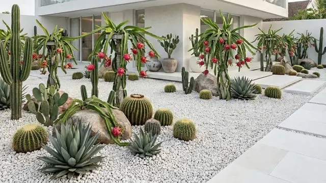Model Rumah Kecil dengan Halaman Luas untuk Berkebun
