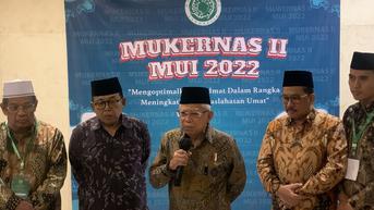 Pasca-Bom Bandung, Ma'ruf Amin Minta MUI Efektifkan Lagi Tim Penanggulangan Terorisme