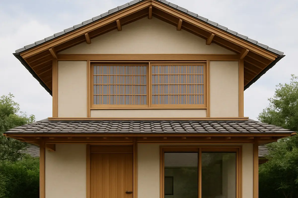 Rumah Minimalis Jepang Modern (Japandi) (Foto: ChatGPT)