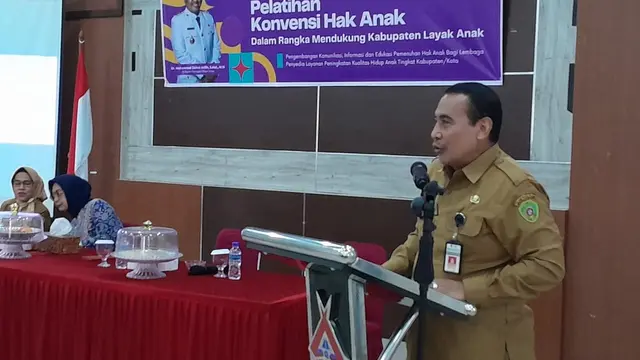 DP3AP2KB Gelar Pelatihan Konvensi Hak Anak untuk Mendukung Kabupaten Layak Anak