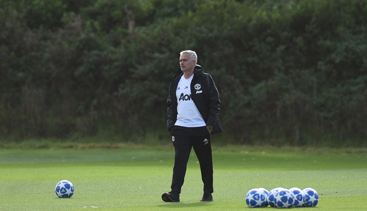 Terakhir Manchester United menjadi klub yang dilatih oleh Jose Mourinho sebelum dirinya dipecat pada pertengahan musim lalu dan digantikan Ole Gunnar Solskjaer.  (AFP/Oli Scarff)