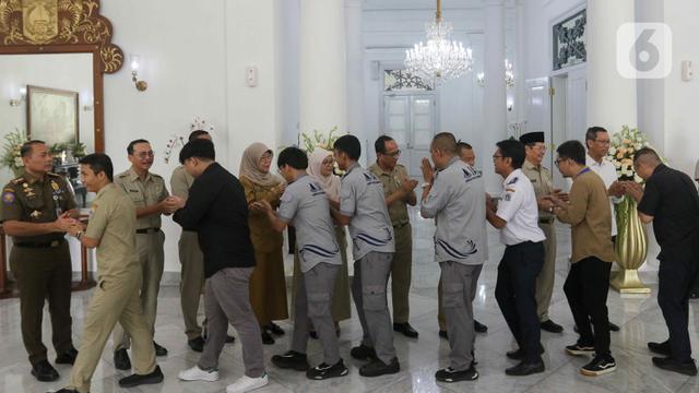 halal bihalal di hari pertama kerja ASN