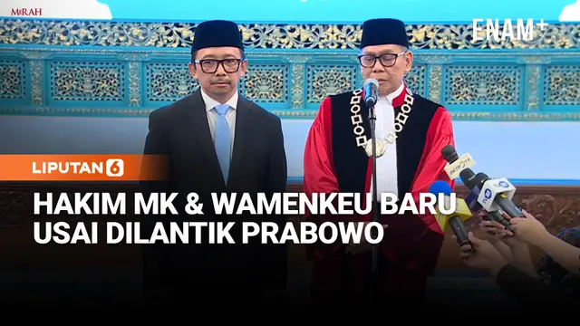 Pernyataan Perdana Hakim MK Adies Kadir & Wamenkeu Juda Agung Usai Dilantik Prabowo