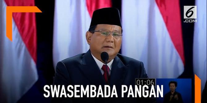 VIDEO: Prabowo: Digital Itu Bagus, Tapi Rakyat Butuh Swasembada Pangan